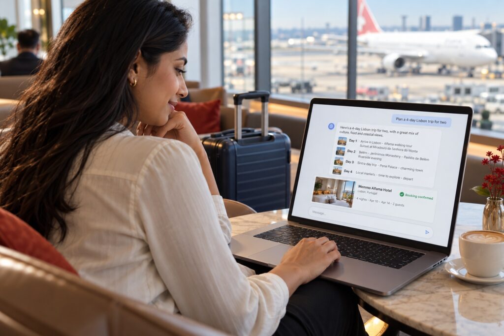 Agentic AI Travel Booking Platform for End-to-End Trip Planning
